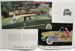 1953 Lincoln Cosmopolitan Capri Sales Folder 2nd Printing Oversized Original