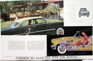 1953 Lincoln Capri Cosmopolitan Sales Folder Dtd 11-52 Oversized Original