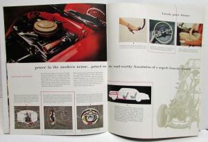 1954 Lincoln Cosmopolitan Capri Coupe Sedan Convertible XL Sales Brochure Orig
