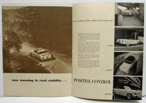 1954 Lincoln Capri & Cosmopolitan Mexican Pan AM Road Race Sales Brochure Orig