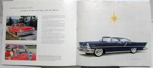 1957 Lincoln Premiere Landau Coupe Convertible XL Sales Brochure Original