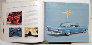 1957 Lincoln Capri and Premiere Sales Brochure Prestige Large Original