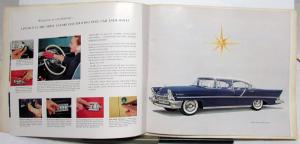 1957 Lincoln Capri and Premiere Sales Brochure Prestige Large Original