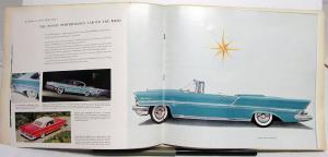 1957 Lincoln Capri and Premiere Sales Brochure Prestige Large Original