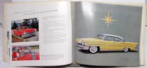 1957 Lincoln Capri and Premiere Sales Brochure Prestige Large Original