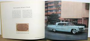 1959 Lincoln & Continental History Sales Brochure 1955 Mark II 1940 Convertible