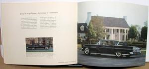 1959 Lincoln & Continental History Sales Brochure 1955 Mark II 1940 Convertible