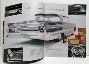 1959 Lincoln Continental Mark IV Sales Brochure with Card