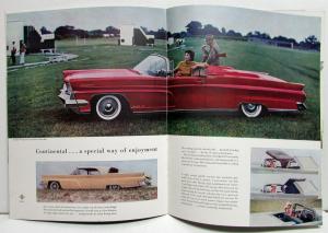 1959 Lincoln Continental Mark IV Sales Brochure with Card