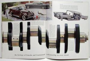 1959 Lincoln Continental Mark IV Sales Brochure with Card