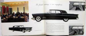 1960 Lincoln & Continental Dealer Prestige Sales Brochure Large Rare