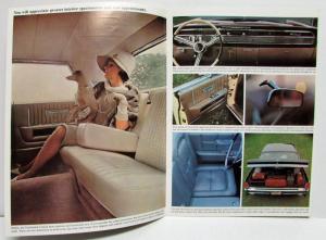 1964 Lincoln Continental Sedan Convertible Sales Brochure Oversized Original