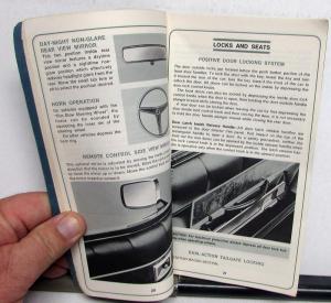 1969 Mercury Marauder Marquis Monterey Colony Park Owners Manual Original