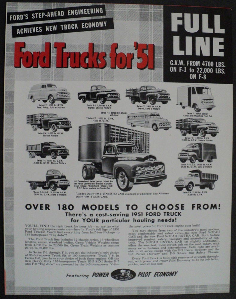 F1 ford sales brochure #3