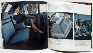 1966 Lincoln Continental Sedan Convertible Sales Brochure Oversized Original