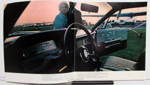 1967 Lincoln Continental Prestige Sales Brochure Oversized Original