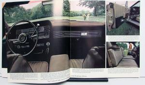 1967 Lincoln Continental Prestige Sales Brochure Oversized Original
