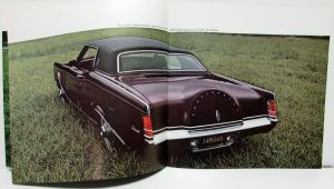 1969 Lincoln Continental Mark III Prestige Sales Brochure Oversized Original