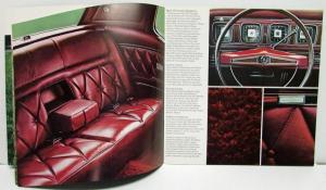 1969 Lincoln Continental Mark III Prestige Sales Brochure Oversized Original