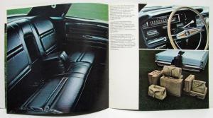 1969 Lincoln Continental Mark III Prestige Sales Brochure Oversized Original