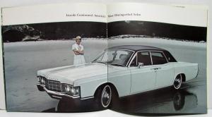 1969 Lincoln Continental Mark III Prestige Sales Brochure Oversized Original
