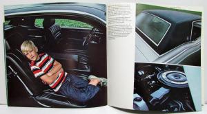 1969 Lincoln Continental Mark III Prestige Sales Brochure Oversized Original