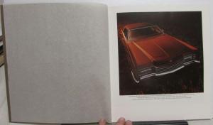 1970 Lincoln Continental Mark III Oversized Sales Brochure Original