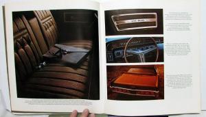 1970 Lincoln Continental Mark III Oversized Sales Brochure Original