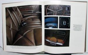 1970 Lincoln Continental Mark III Oversized Sales Brochure Original
