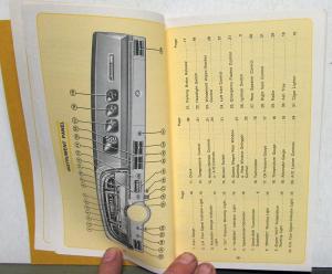 1970 Mercury Montego Cyclone Owners Manual Original