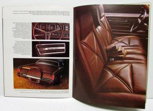 1971 Lincoln Continentals Mark III Sales Brochure Oversized Original