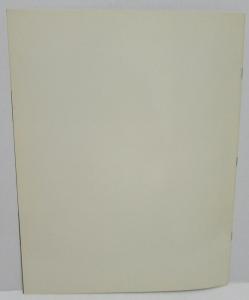 1972 Lincoln Continental Mark IV Glossy Cardstock Sales Brochure Oversized Orig