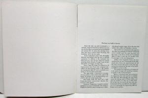 1972 Lincoln Continental Mark IV Raised Embossed Cover Sales Brochure XL Orig