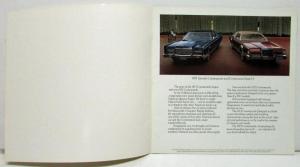 1973 Lincoln Continental Town Car Mark IV Sales Brochure Oversized Original