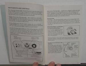 1974 Mercury Comet Owners Manual Original