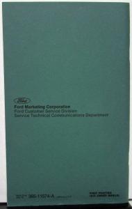 1974 Mercury Monterey Marquis Station Wagon Full Size Car Owners Manual Original