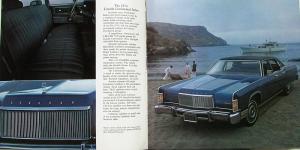 1974 Lincoln Continental Mark IV REVISED Sales Brochure Original