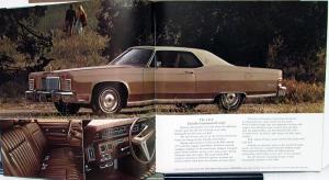1974 Lincoln Continental Mark IV REVISED Sales Brochure Original