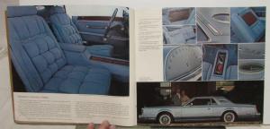 1978 Lincoln Continental Mark V Diamond Jubilee Edition Sales Brochure Prestige