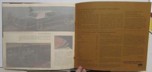 1978 Lincoln Continental Mark V Diamond Jubilee Edition Sales Brochure Prestige