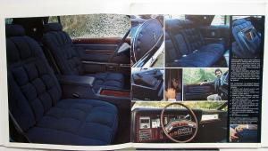 1979 Lincoln Continental Mark V Sales Brochure with Tom Selleck