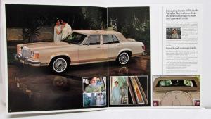 1979 Lincoln Versailles Sales Brochure