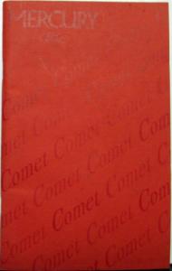 1975 Mercury Comet Owners Manual Original