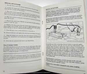 1975 Mercury Comet Owners Manual Original
