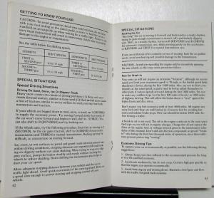 1975 Mercury Monarch Owners Manual Original