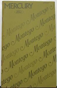 1975 Mercury Montego Owners Manual Original