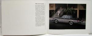 1980 Lincoln Versailles Sales Brochure