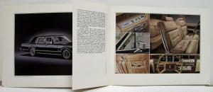 1980 Lincoln Continental Sales Brochure