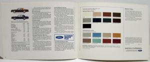 1980 Lincoln Continental Sales Brochure