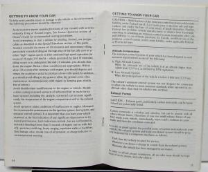 1977 Mercury Full Size Passenger Car Owners Manual Original